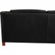 Børge Mogensen 2212 sofa i sort læder