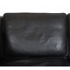 Børge Mogensen 2212 2.seater sofa in black leather from 2007