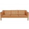 Børge Mogensen 3.seater 2213 sofa in light leather