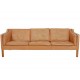 Børge Mogensen 3.seater 2213 sofa in light leather