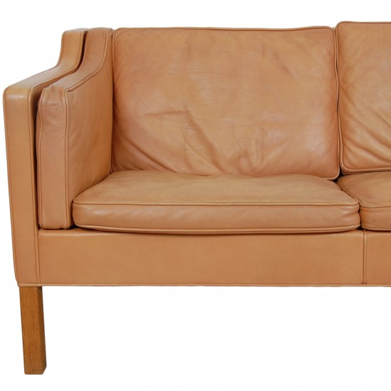 Børge Mogensen 3.seater 2213 sofa in light leather