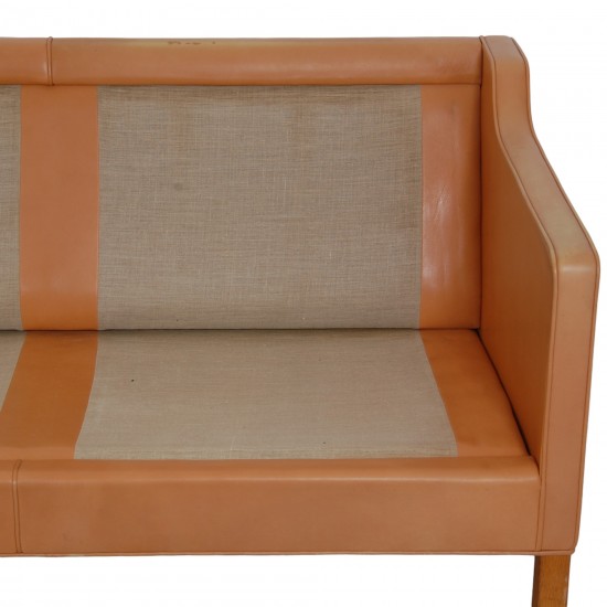 Børge Mogensen 3.seater 2213 sofa in light leather