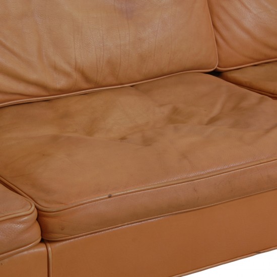 Børge Mogensen 3-personers 2213 sofa i lyst læder
