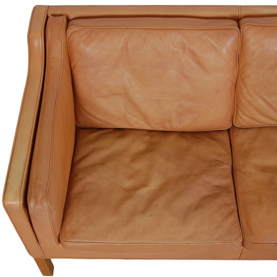 Børge Mogensen 3.seater 2213 sofa in light leather