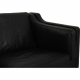 Børge Mogensen 3-personers 2213 sofa i sort læder