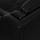 Børge Mogensen 3-personers 2213 sofa i sort læder