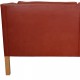 Børge Mogensen 3.seater 2213 sofa in patinated red leather