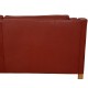 Børge Mogensen 3-personers 2213 sofa i patineret rødt læder