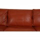 Børge Mogensen 2213 sofa i patineret cognac læder