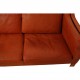 Børge Mogensen 2213 3.seater sofa in cognac leather