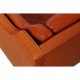 Børge Mogensen 2213 3.seater sofa in cognac leather