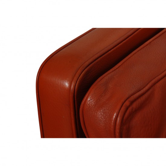 Børge Mogensen 2213 3.seater sofa in patinated cognac leather