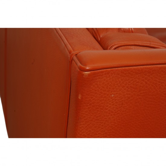 Børge Mogensen 2213 3.seater sofa in patinated cognac leather