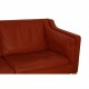 Børge Mogensen 2213 3.seater sofa in patinated cognac leather