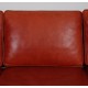 Børge Mogensen 3-personers 2333 sofa i Indian red anilin læder