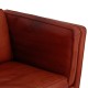 Børge Mogensen 3-personers 2333 sofa i Indian red anilin læder