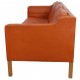 Børge Mogensen 2213 3.seater sofa in cognac leather