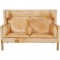Børge Mogensen 2.seater Kupe sofa in natural leather