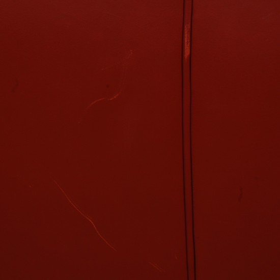 Børge Mogensen 2.seater kupe sofa in red leather
