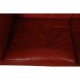 Børge Mogensen 2.seater kupe sofa in red leather