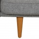 Børge Mogensen No.1 2.seater sofa in grey Hallingdal