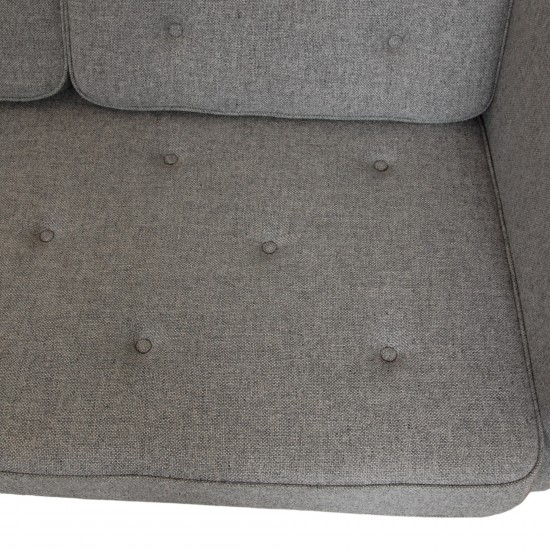 Børge Mogensen No.1 2.seater sofa in grey Hallingdal