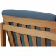 Børge Mogensen 3.seater 2219 sofa with blue cushions