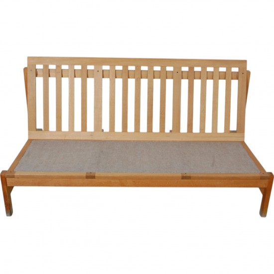 Børge Mogensen 3.seater 2219 sofa with blue cushions