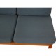 Børge Mogensen 3.seater 2219 sofa with blue cushions