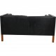 Børge Mogensen 2-personers 2442 sofa i sort læder