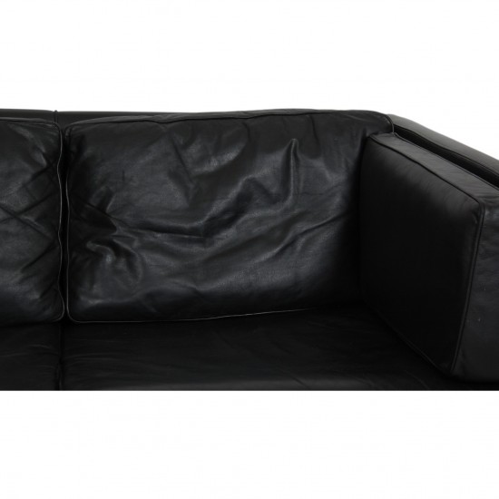 Børge Mogensen 2-personers 2442 sofa i sort læder