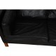 Børge Mogensen 2-personers 2442 sofa i sort læder