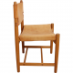 Set of four Børge Mogensen Spanish dinning chairs