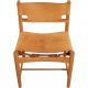 Set of four Børge Mogensen Spanish dinning chairs