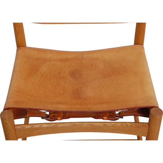 Set of four Børge Mogensen Spanish dinning chairs