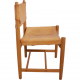 Set of four Børge Mogensen Spanish dinning chairs