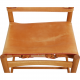 Set of four Børge Mogensen Spanish dinning chairs