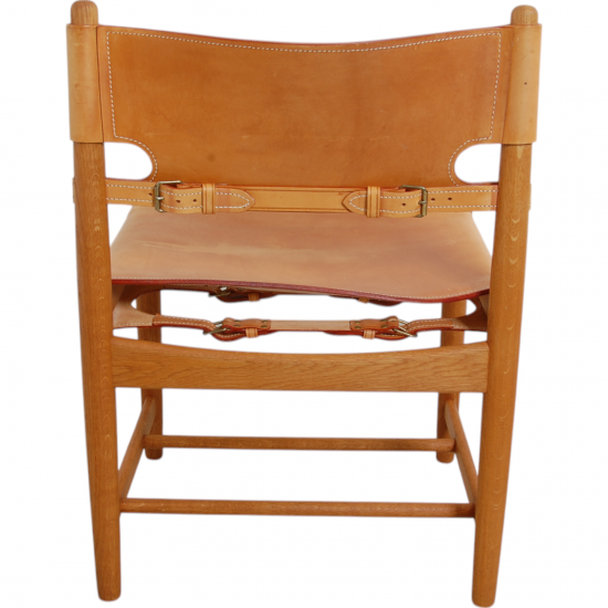 Set of four Børge Mogensen Spanish dinning chairs