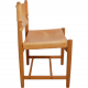 Set of four Børge Mogensen Spanish dinning chairs