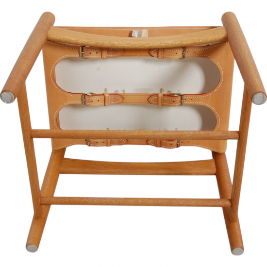 Set of four Børge Mogensen Spanish dinning chairs