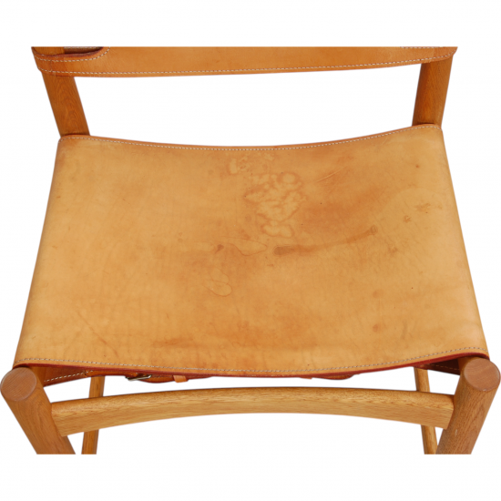 Set of four Børge Mogensen Spanish dinning chairs