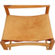 Set of four Børge Mogensen Spanish dinning chairs