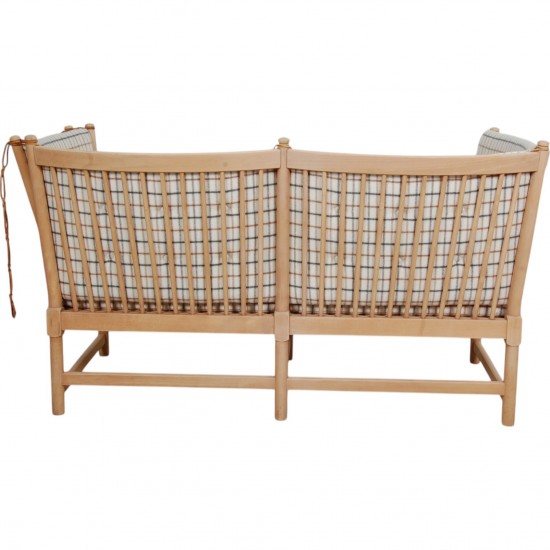 Børge Mogensen Spoke-back sofa in Hestedækken fabric