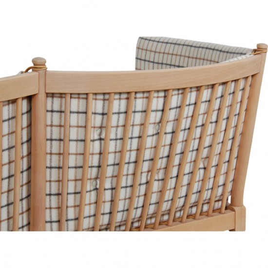Børge Mogensen Spoke-back sofa in Hestedækken fabric