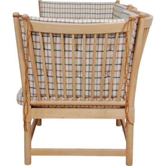 Børge Mogensen Spoke-back sofa in Hestedækken fabric