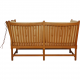 Børge Mogensen Spoke-back sofa in natural leather