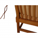 Børge Mogensen Spoke-back sofa in natural leather