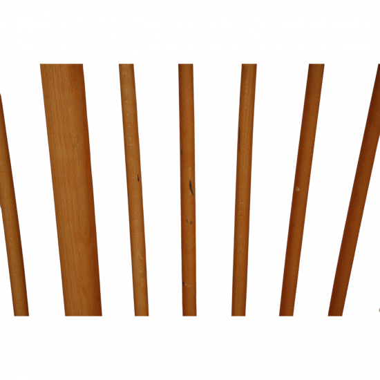 Børge Mogensen Spoke-back sofa in natural leather