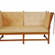 Børge Mogensen Spoke-back sofa in natural leather