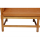 Børge Mogensen Spoke-back sofa in cognac anilin leather